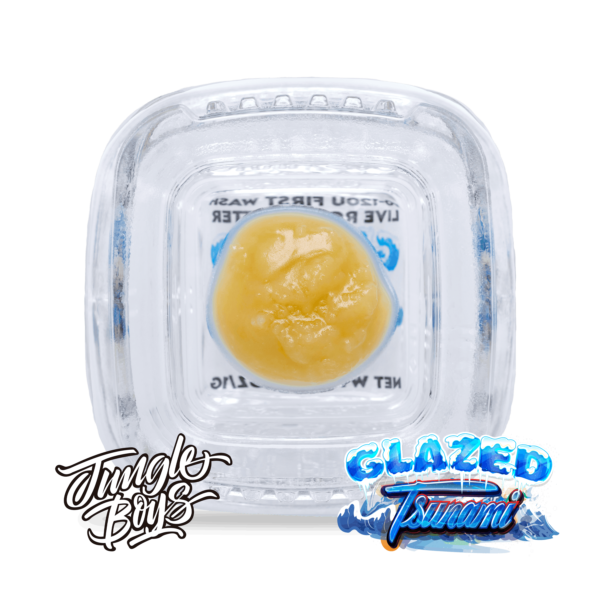 Glazed Tsunami - 90-120u 1st Wash Live Rosin